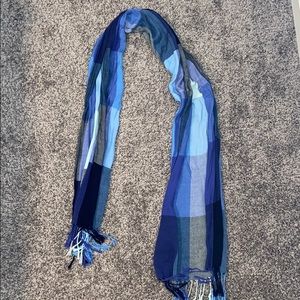 Blue Scarf